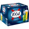 1664 Bière Blonde Premium 5.5% : Le Pack De 20 Bouteilles 25Cl
