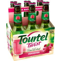 Tourtel Twist Bière Sans Alcool Aromatisée Framboise : Le Pack De 6 Bouteilles 27,5Cl