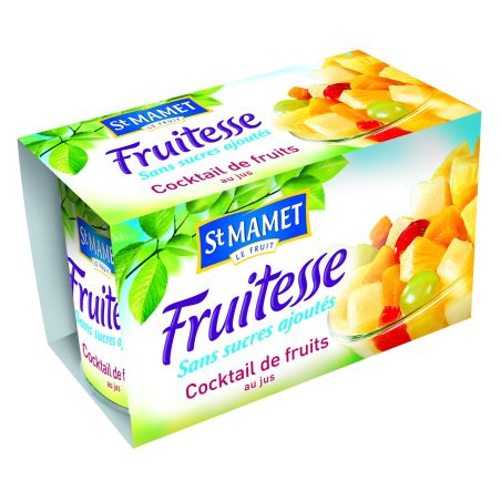 Saint Mamet Fruitesse Cocktail Fruits 2X1/3