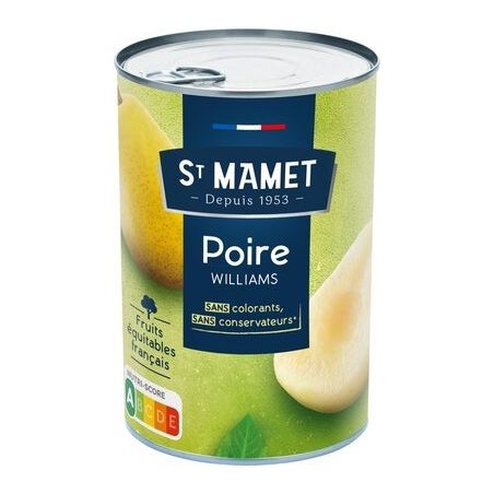 St Mamet 425G Poire Williams.Sirop M