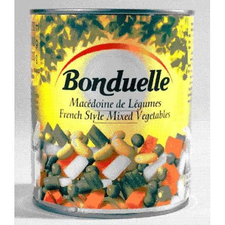 Bonduelle Macédoine De Légumes 4/4 : La Boite 530 G Net Égoutté