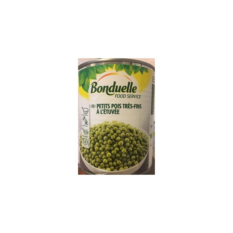 Bonduelle 4/4 Petits Pois Tres Fin Etuve
