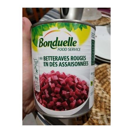 Bonduelle 4/4 Betteraves Rouges Des
