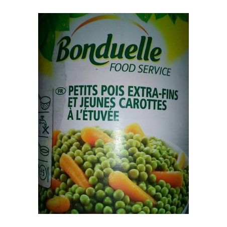 Bonduelle 4/4 Petits Pois Carotte Extra Fin