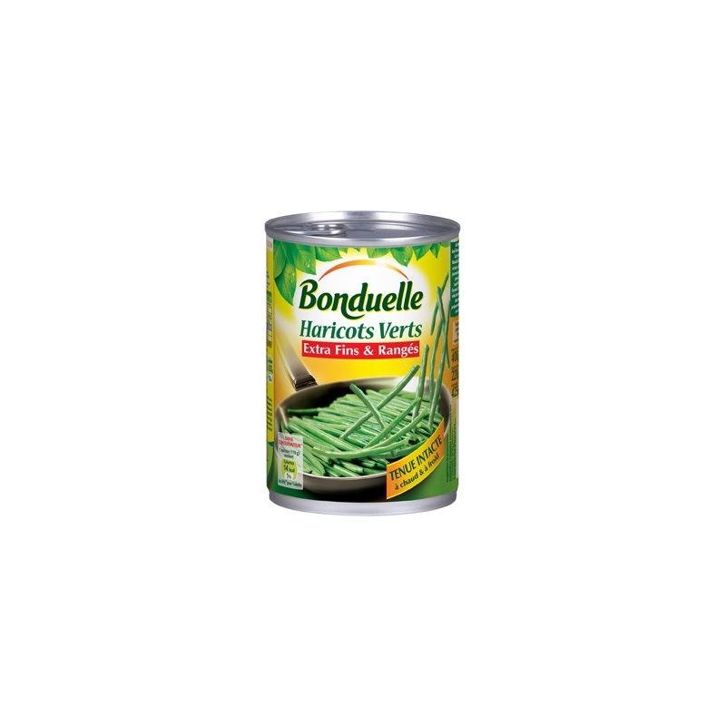 Bonduelle Haricots Verts Extra-Fins : La Boite De 400G