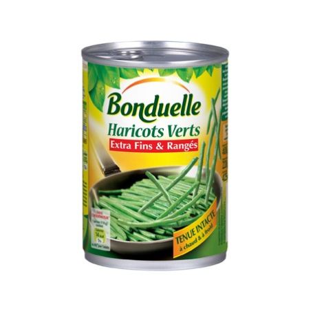 Bonduelle Haricots Verts Extra-Fins : La Boite De 400G