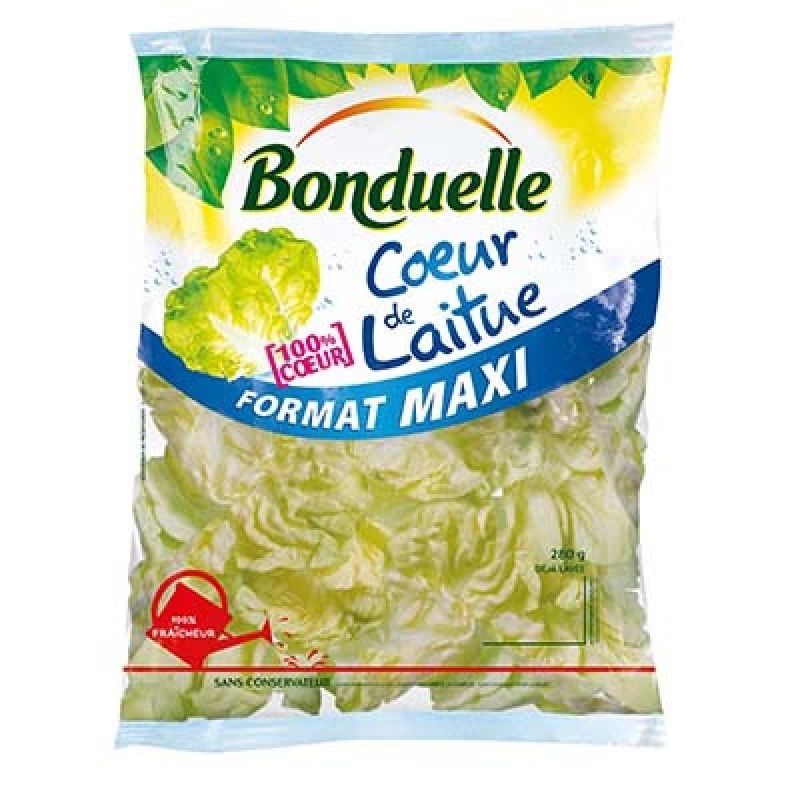 Bonduelle Salade Coeur De Laitue Sachet Maxi 280G