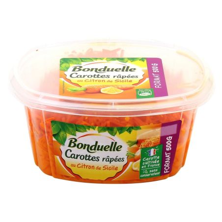 Bonduelle 500G Carottes Rapees