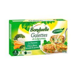 Bonduelle 300G Galette Choux Fleurs/Brocolis/Carottes