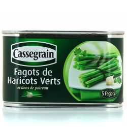 Cassegrain Fagot De Haricots Verts Avec Lien Poireau 220G