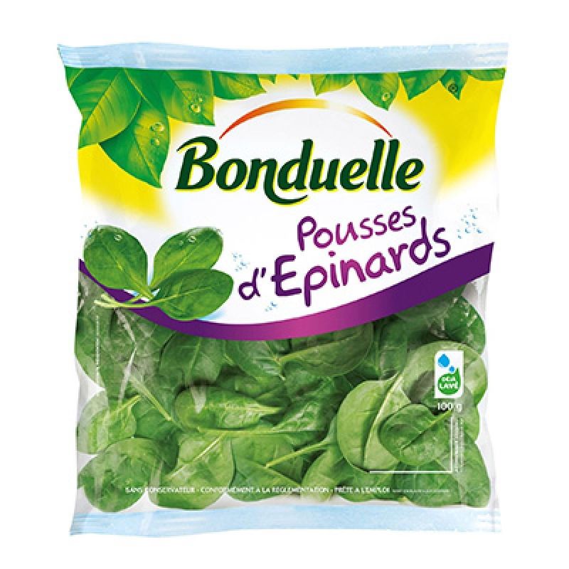 Bonduelle J.Pousse Epinard 100G.Bon