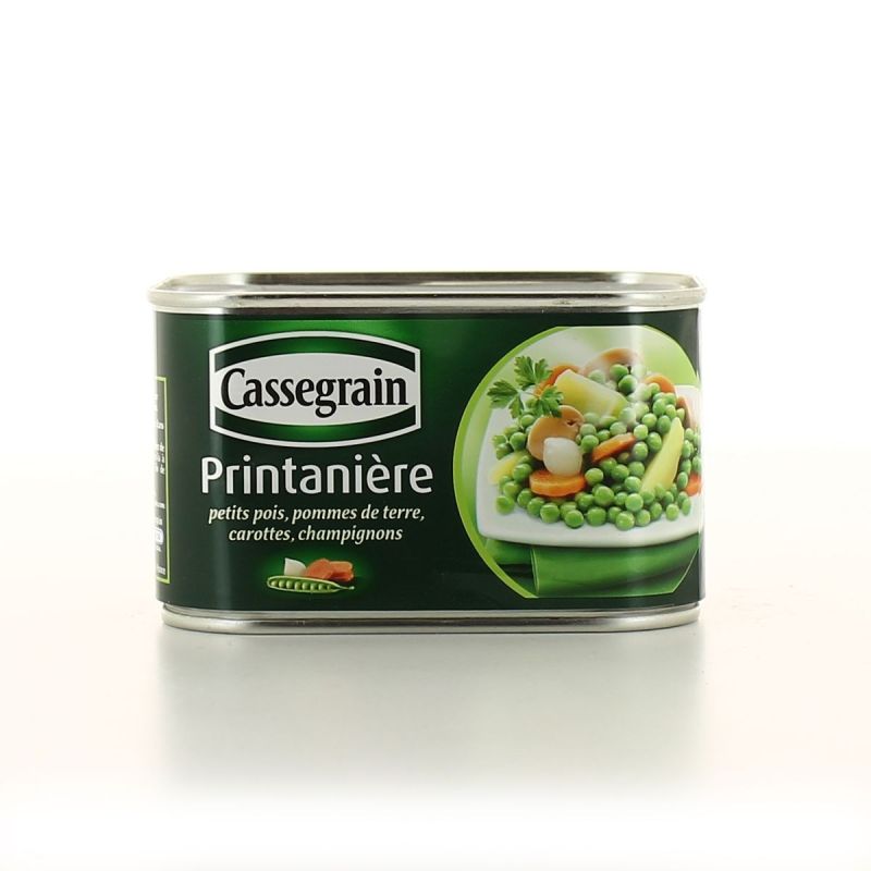 Cassegrain Printanière Petits Pois, Pommes De Terre, Carottes Et Champignons 265G