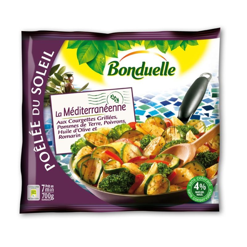 Bonduelle 700G Poelee Mediterranenne