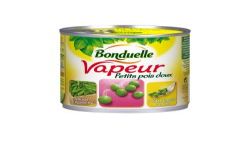 Bonduelle Petits Pois Doux Vapeur Extra-Fondants Préparés 1/2 : La Boite De 350G