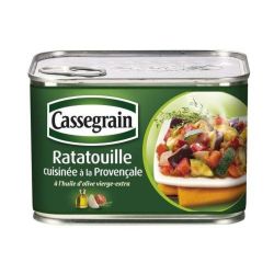 Cassegrain Ratatouille Cuisinée À La Provençale L'Huile D'Olive Vierge-Extra 2% - 4/4 660G