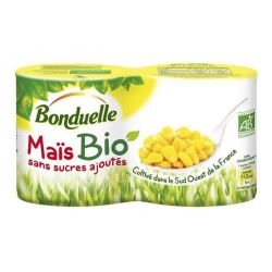 Bonduelle Maïs Bio Sans Sucres Ajoutés 2X140G