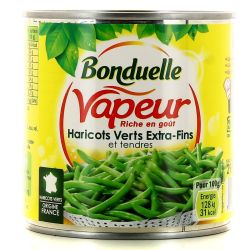 Bonduelle Vapeur Riche En Goût Haricots Verts Extra-Fins Et Tendres 1/2 - 220G