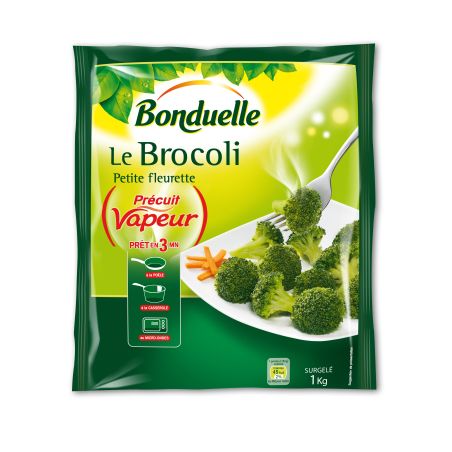 Bonduelle Bond Brocoli Precui Vapeur 1Kg