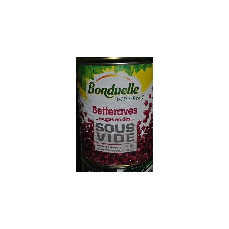 Bonduelle 4/1 Betterave Rouges Des