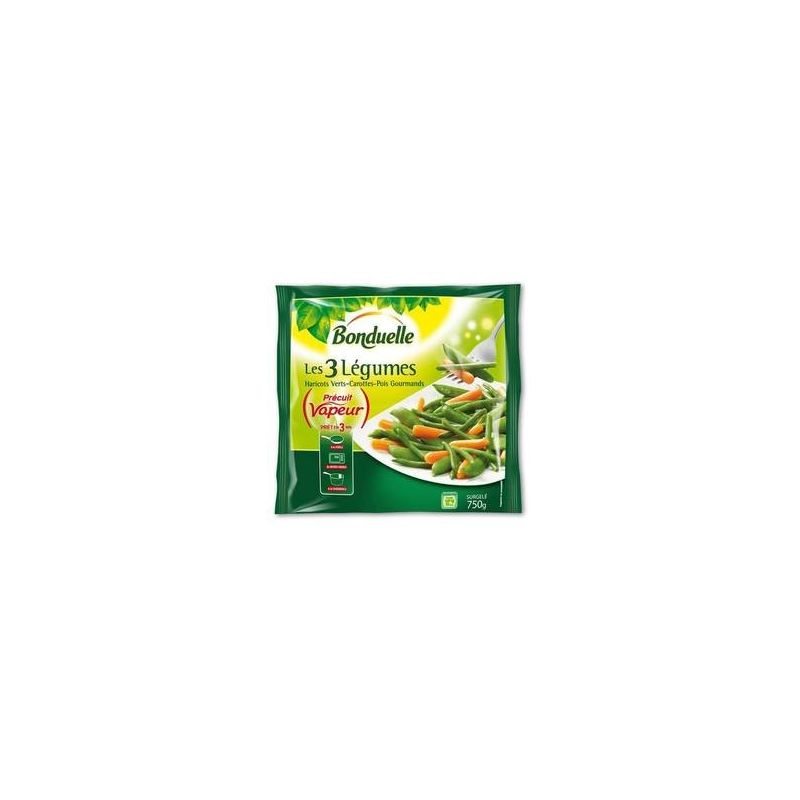 Bonduelle 750G Melange 3 Legumes Pcv Haricot Vert/Carotte Pg
