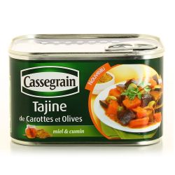 Cassegrain Bte 1/2 Tajine/Carottes Olive Epices Cassgrain