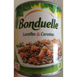 Bonduelle Lentille Carotte Batonnet 4/4