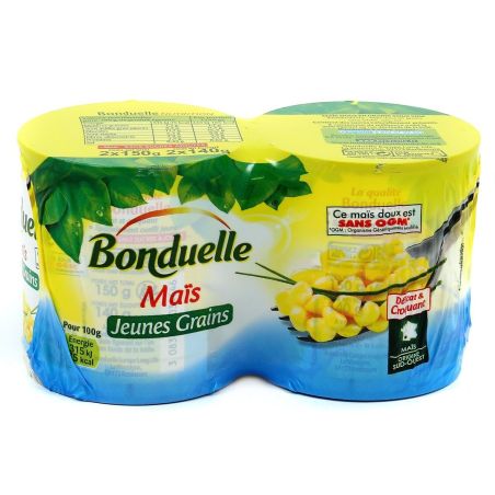 Bonduelle Maïs Jeunes Grains 2X140G