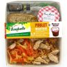 Bonduelle 355G Poulet Taboule Crudites+Dessert