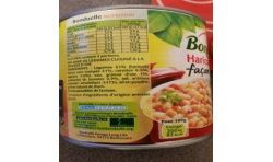 Bonduelle Bte 4/4 Haricot Blanc Cuit Facon Cassoulet 800G
