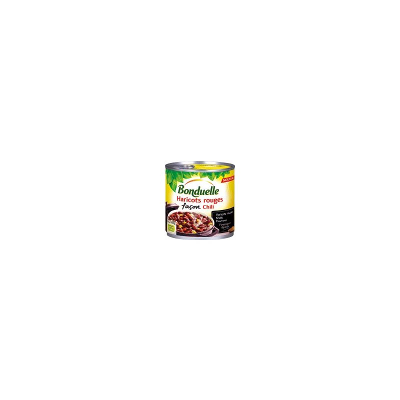 Bonduelle Haricots Rouges Façon Chili 400G