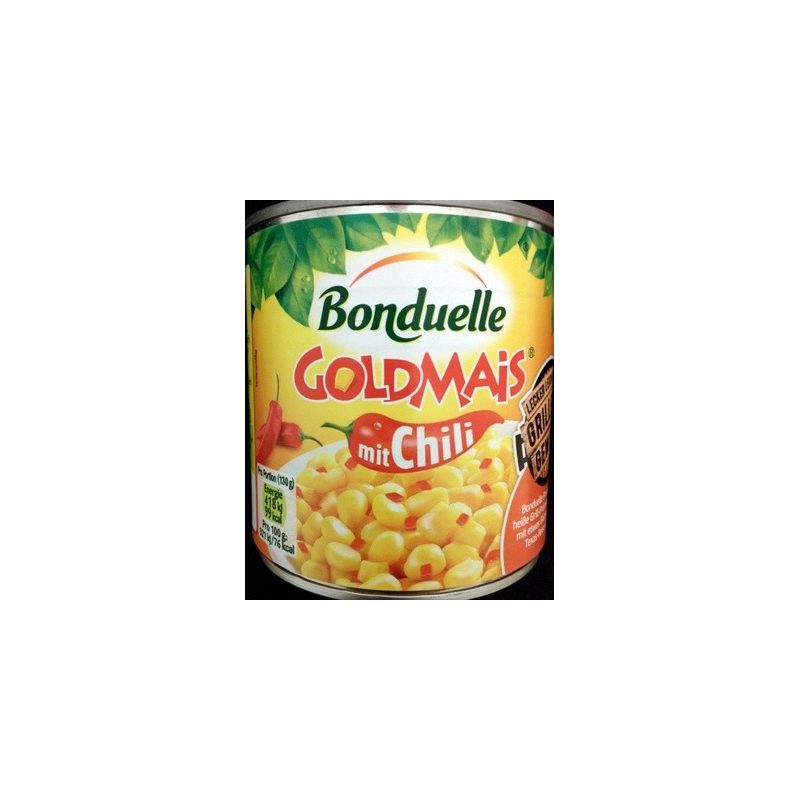 Bonduelle 427 Ml Products Gold Corn With Chilli 340 Gr