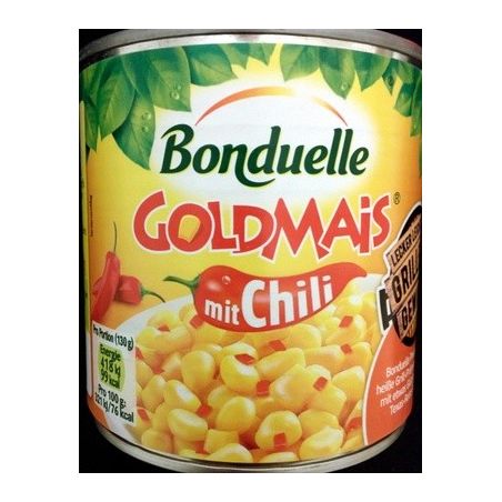 Bonduelle 427 Ml Products Gold Corn With Chilli 340 Gr