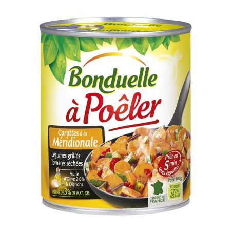 Bonduelle Bond A Poel Carottes Merid600G