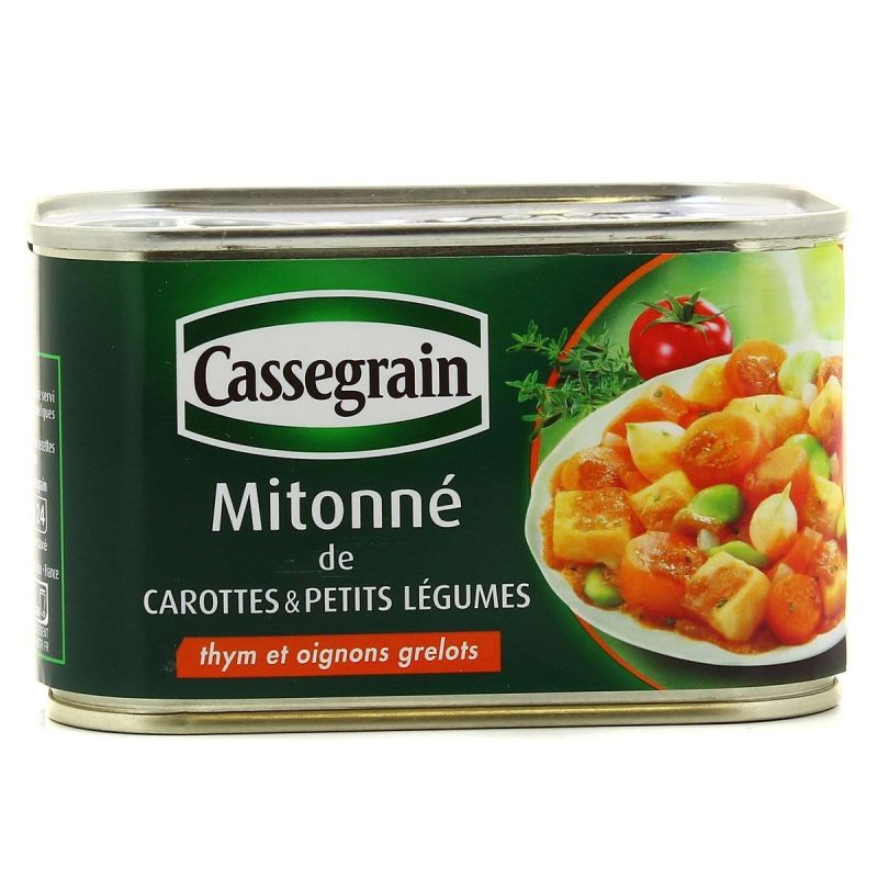 Cassegrain Cassegrai Mitonne Carotte 375G