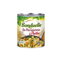 Bonduelle Légumes Cuisinés La Parisienne À Poêler : Boite De 600 G