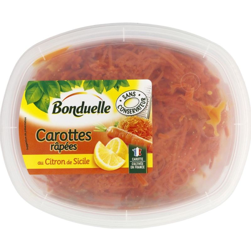 Bonduelle Bond Carotte Rapee Citron 320G
