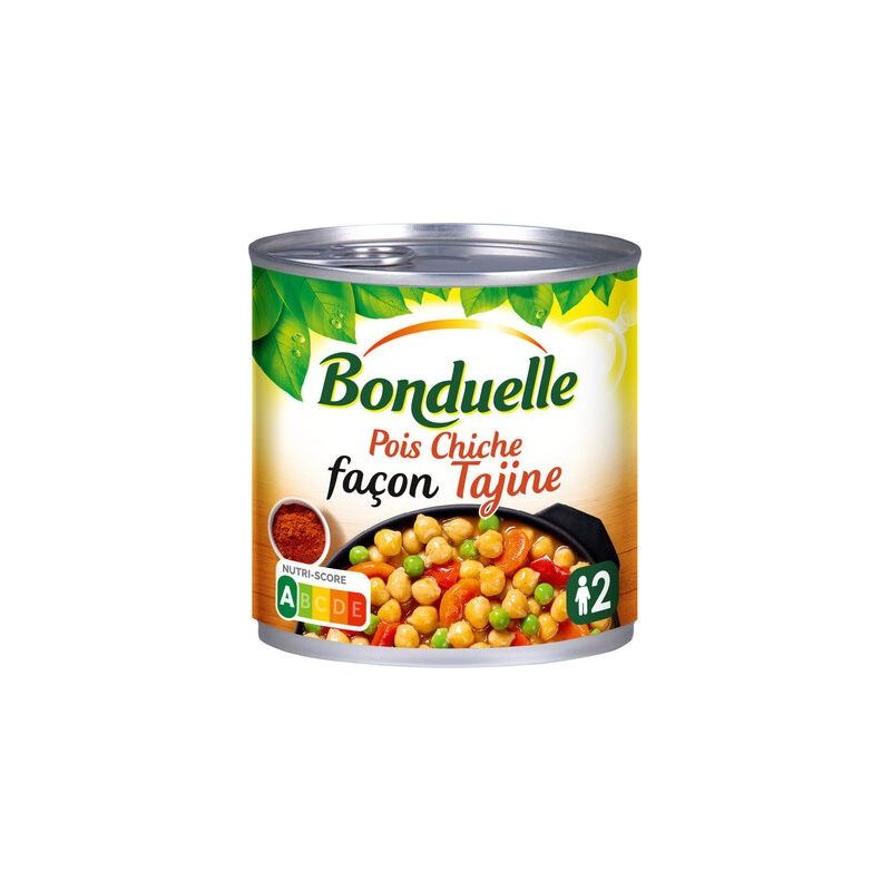 Bonduelle Bond.Pois Chiche Fac.Taj.400G