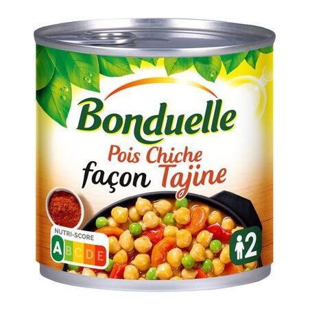 Bonduelle Bond.Pois Chiche Fac.Taj.400G