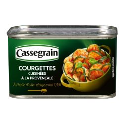 Cassegrain Légumes Cuisinés Courgettes À La Provençale : Boite De 375 G