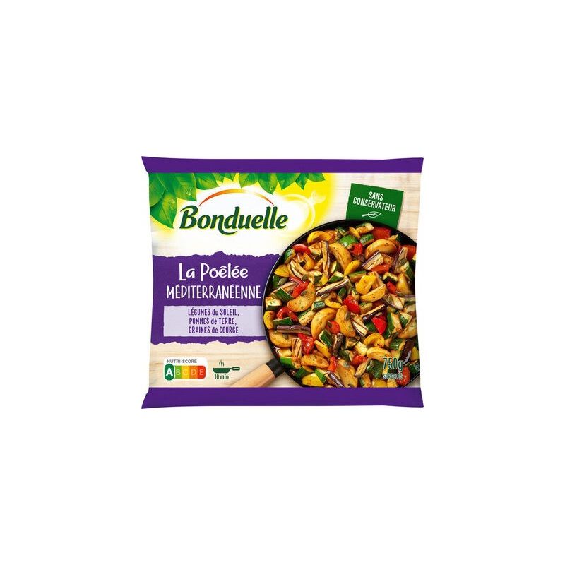 Bonduelle Bond Poelee Mediterr 750G