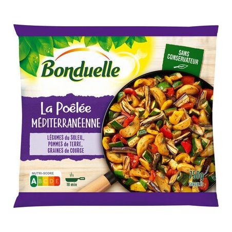 Bonduelle Bond Poelee Mediterr 750G
