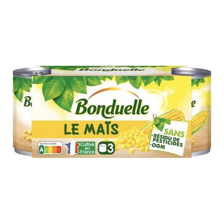 Bonduelle Mais Ss Res Pesti X3 450G