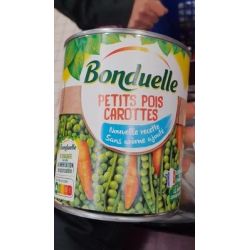 Bonduelle Pois Carotte Jus530G