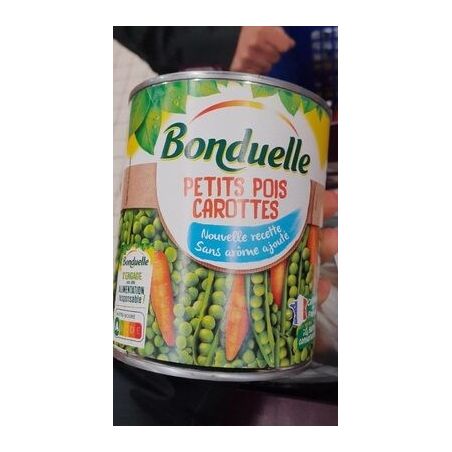 Bonduelle Pois Carotte Jus530G