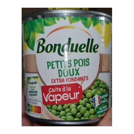 Bonduelle Bond Vapeur P.Pois Doux 265G