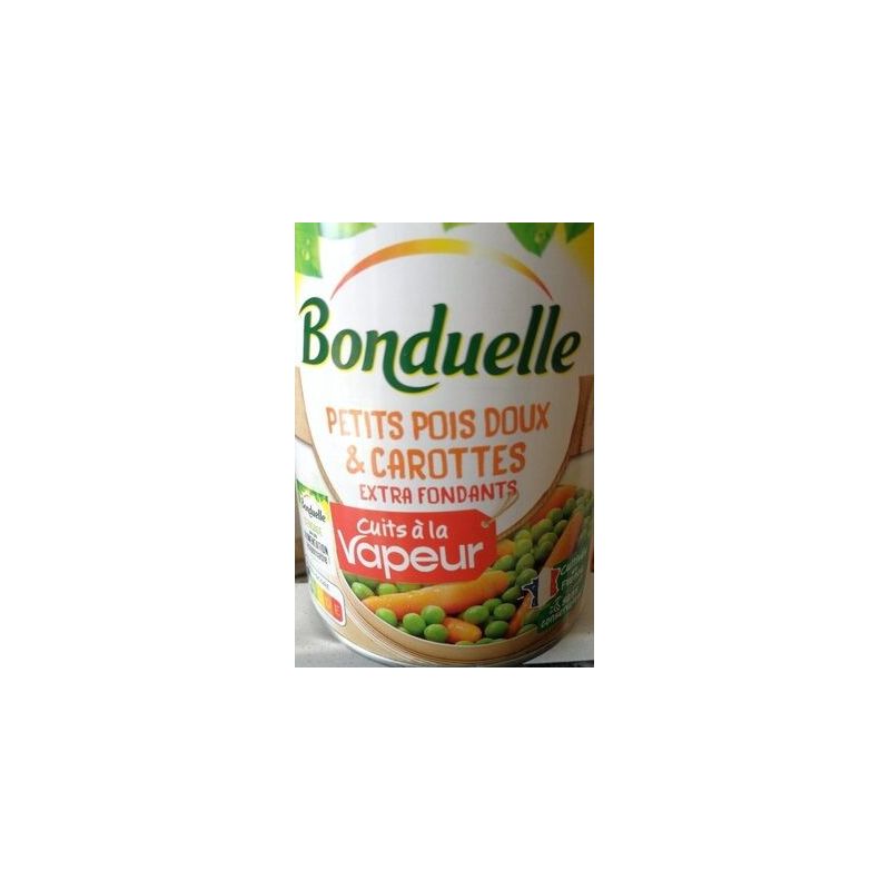 Bonduelle Bond Vapeur Pois Doux/Caro530G