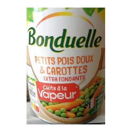 Bonduelle Bond Vapeur Pois Doux/Caro530G