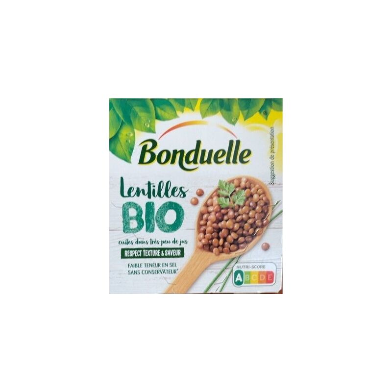 Bonduelle Lentille Bio 260G