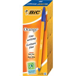 Bic Bte 20 Orange Fine Bleu