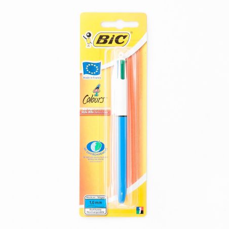 Bic Stylo Bille 4 Couleurs Medium